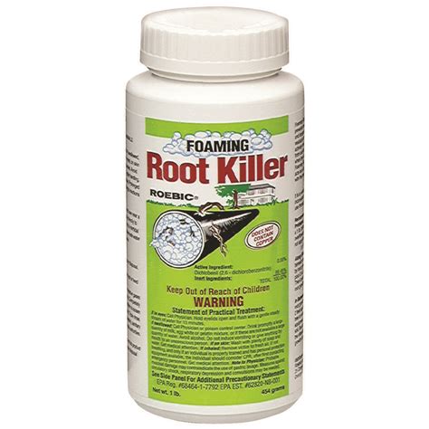 foaming root killer added to distribution box|roebic root killer instructions pdf.